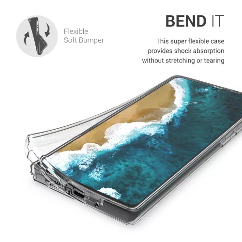 Husa Samsung Galaxy Note 20, Silicon, Transparent, 52838.03