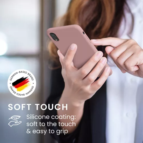Husa Apple iPhone XR, Silicon, Roz, 45910.193
