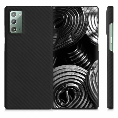 Husa Samsung Galaxy Note 20, Aramida, Negru, 52840.47