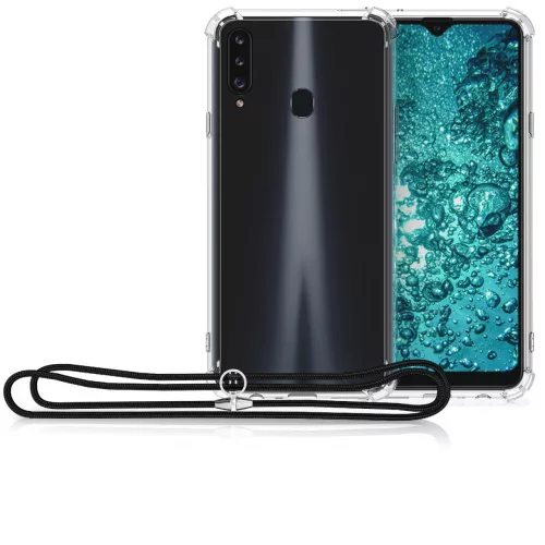 Husa Samsung Galaxy A20s, Silicon, Negru, 52935.01