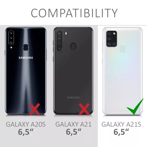 Husa Samsung Galaxy A21s, Silicon, Rosu, 52495.178