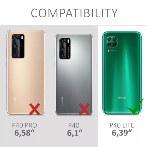 Husa Huawei P40 Lite, Silicon, Alb, 52161.07