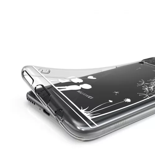 Husa Huawei P40 Lite, Silicon, Alb, 52161.07
