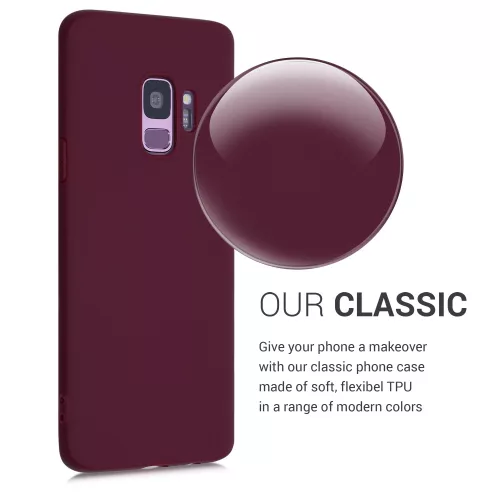 Husa Samsung Galaxy S9, Silicon, Violet, 44089.187