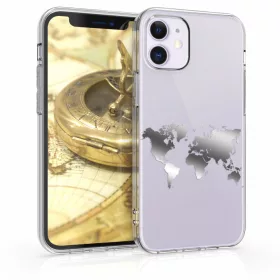 Husa Apple iPhone 12 Mini, Silicon, Argintiu, 53034.01