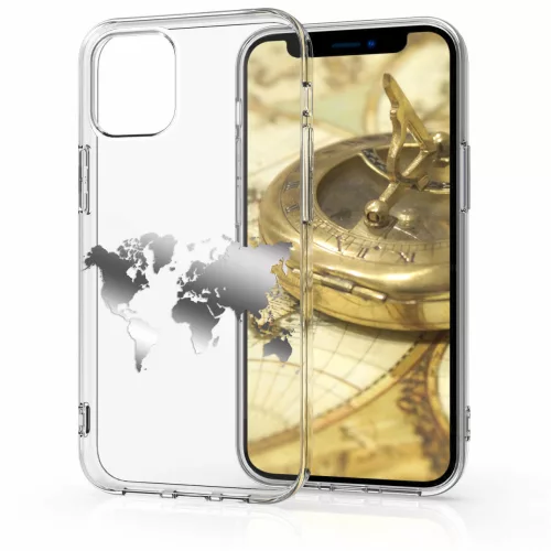 Husa Apple iPhone 12 Mini, Silicon, Argintiu, 53034.01