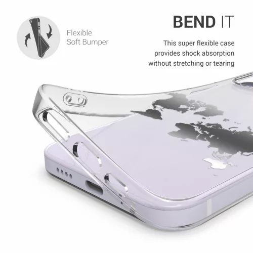 Husa Apple iPhone 12 Mini, Silicon, Argintiu, 53034.01