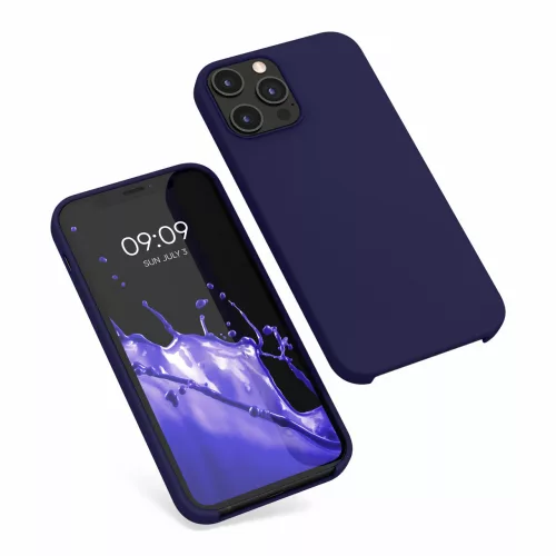 Husa Apple iPhone 12 Pro Max, Silicon, Albastru, 52644.182