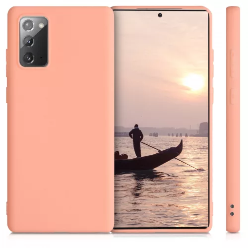 Husa Samsung Galaxy Note 20, Silicon, Roz, 52837.56