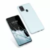 Husa Samsung Galaxy A21s, Silicon, Albastru, 52494.177