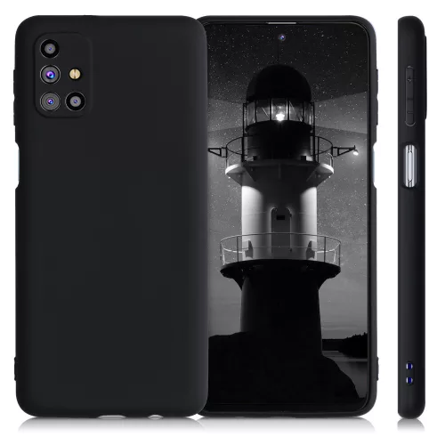 Husa Samsung Galaxy M31s, Silicon, Negru, 53313.47