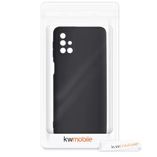 Husa Samsung Galaxy M31s, Silicon, Negru, 53313.47