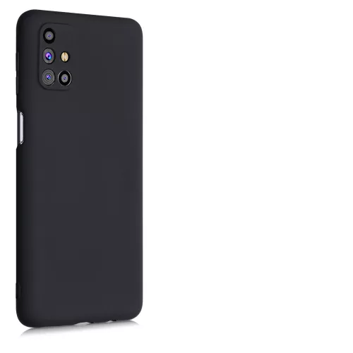 Husa Samsung Galaxy M31s, Silicon, Negru, 53313.47