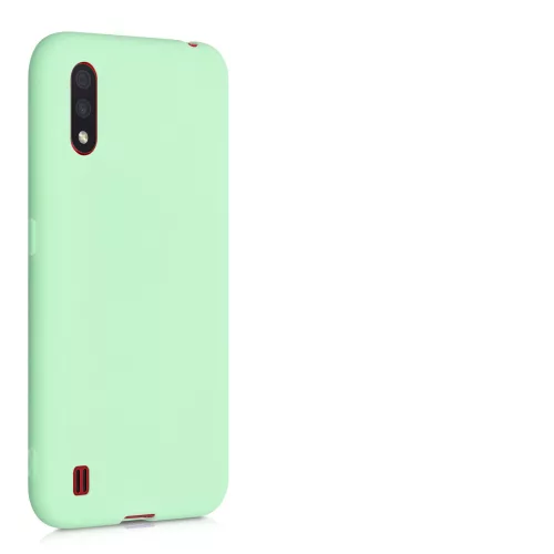 Husa Samsung Galaxy A01, Silicon, Verde, 51372.50