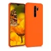 Husa Xiaomi Redmi Note 8 Pro, Silicon, Portocaliu, 50242.69