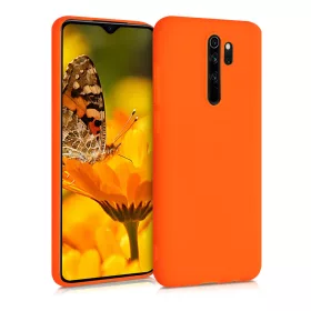 Husa Xiaomi Redmi Note 8 Pro, Silicon, Portocaliu, 50242.69