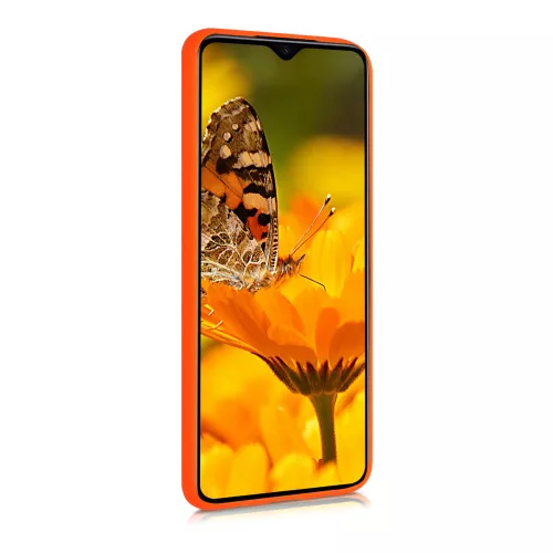 Husa Xiaomi Redmi Note 8 Pro, Silicon, Portocaliu, 50242.69
