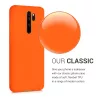 Husa Xiaomi Redmi Note 8 Pro, Silicon, Portocaliu, 50242.69
