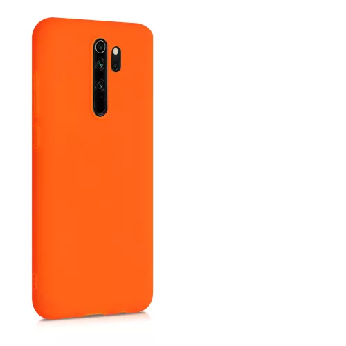 Husa Xiaomi Redmi Note 8 Pro, Silicon, Portocaliu, 50242.69
