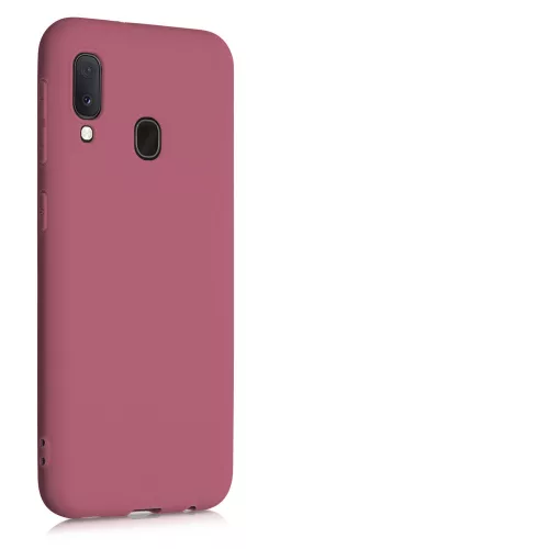 Husa Samsung Galaxy A20e, Silicon, Roz, 48738.167