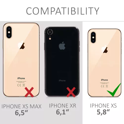 Husa Apple iPhone X / iPhone XS, Silicon, Roz, 52975.167