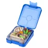 Cutie Bento Navaris cu 4 compartimente, recipient sos, albastru inchis, 49877.02.17