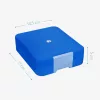 Cutie Bento Navaris cu 4 compartimente, recipient sos, albastru inchis, 49877.02.17