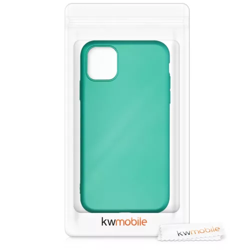 Husa Apple iPhone 11, Silicon, Verde, 50762.128