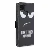 Husa Xiaomi Redmi 9C, Piele ecologica, Negru, 52852.02
