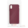 Husa Apple iPhone X / iPhone XS, Silicon, Rosu, 42495.209