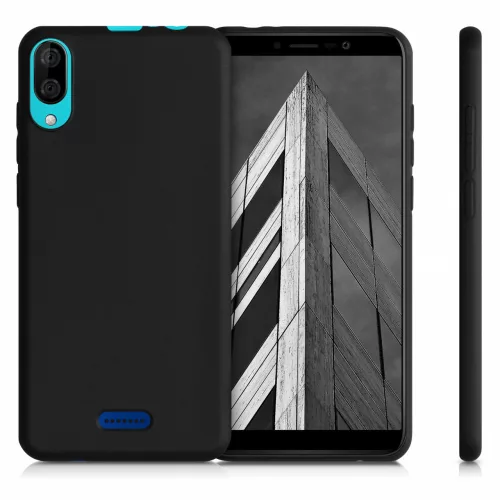 Husa Wiko Y80, Silicon, Negru, 53507.01