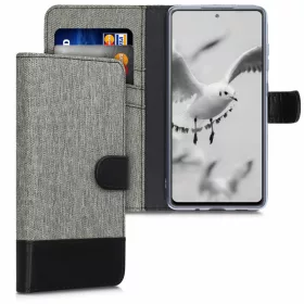Husa Samsung Galaxy S20 FE, Textil, Gri, 53611.22