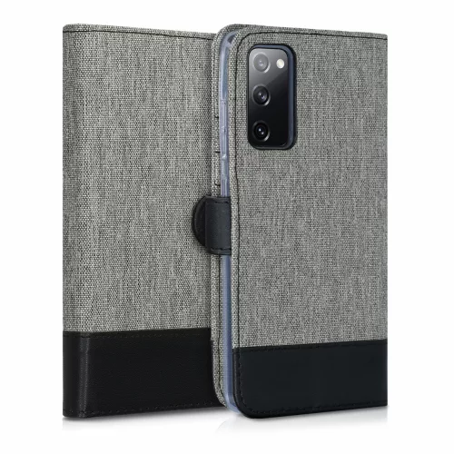 Husa Samsung Galaxy S20 FE, Textil, Gri, 53611.22