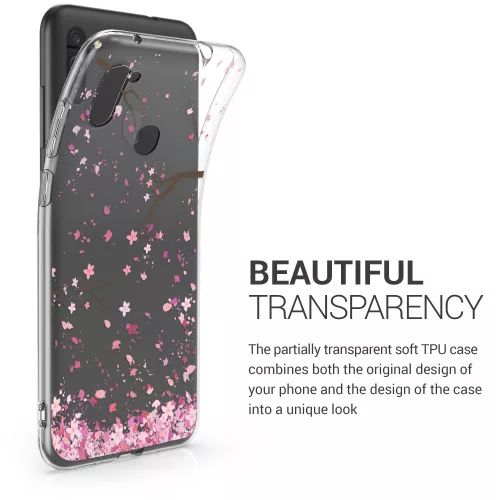 Husa Samsung Galaxy M11, Silicon, Roz, 53603.01