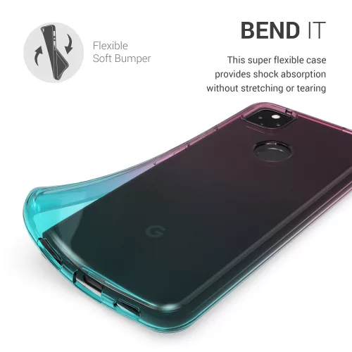 Husa Google Pixel 4a 5G, Silicon, Roz, 53636.01