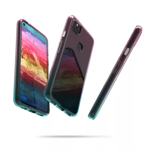 Husa Google Pixel 4a 5G, Silicon, Roz, 53636.01