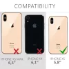 Husa Apple iPhone X / iPhone XS, Silicon, Bej, 46313.204
