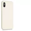Husa Apple iPhone X / iPhone XS, Silicon, Bej, 46313.204