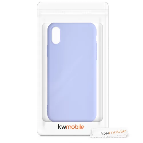 Husa Apple iPhone X / iPhone XS, Silicon, Mov, 42492.139