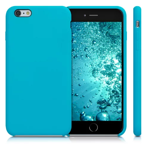 Husa Apple iPhone 6 Plus / iPhone 6s Plus, Silicon, Albastru, 40841.205
