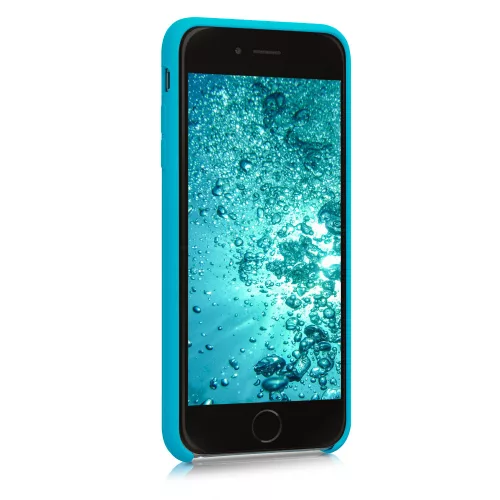 Husa Apple iPhone 6 Plus / iPhone 6s Plus, Silicon, Albastru, 40841.205