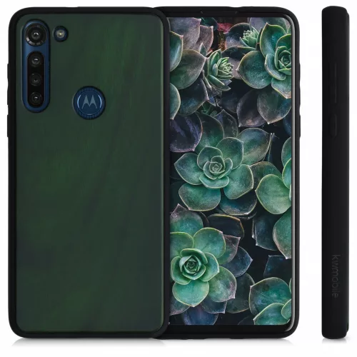 Husa Motorola Moto G8 Power, Lemn, Verde, 51798.80