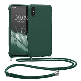 Husa Apple iPhone X / iPhone XS, Silicon, Verde, 49915.80
