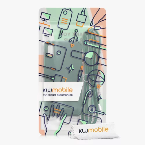 Husa Apple iPhone X / iPhone XS, Silicon, Verde, 49915.80