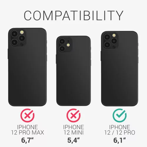 Husa Apple iPhone 12 / iPhone 12 Pro, Silicon, Albastru, 53844.116