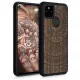 Husa Google Pixel 4a 5G, Lemn, Maro, 53901.01
