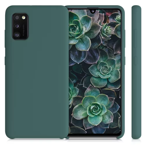 Husa Samsung Galaxy A41, Silicon, Verde, 52301.169