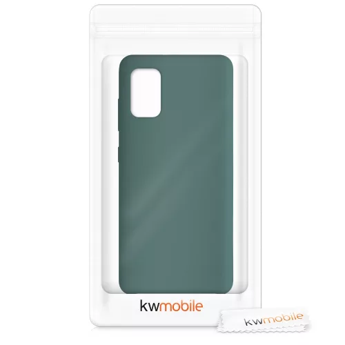 Husa Samsung Galaxy A41, Silicon, Verde, 52301.169