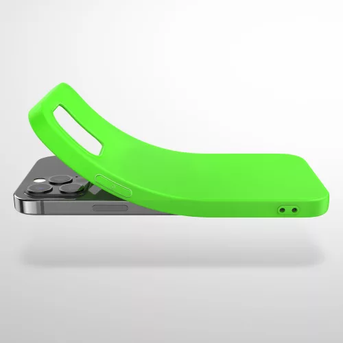 Husa Apple iPhone 12 Pro Max, Silicon, Verde, 53941.44