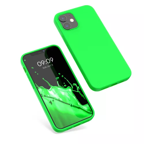 Husa Apple iPhone 12 / iPhone 12 Pro, Silicon, Verde, 53939.44